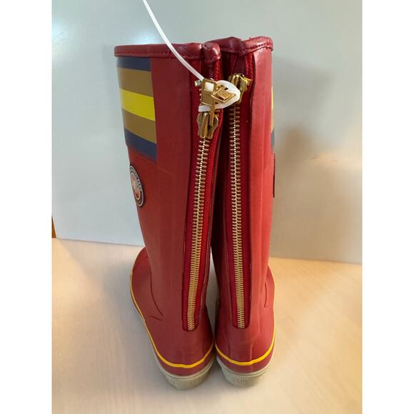 PENDLETON WOMEN'S NATIONAL PARK TALL RED RAIN BOOTS (New) - Picture 2 of 8